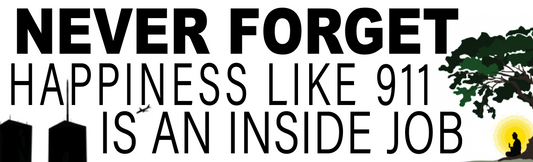 HAPPINESS is an INSIDE JOB Sticker