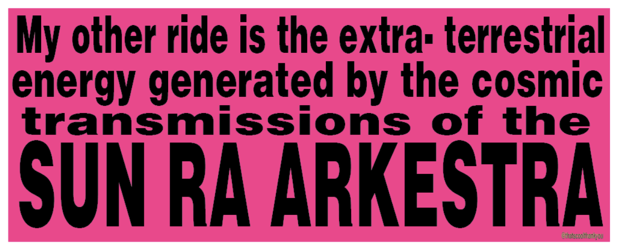 SUN RA Sticker