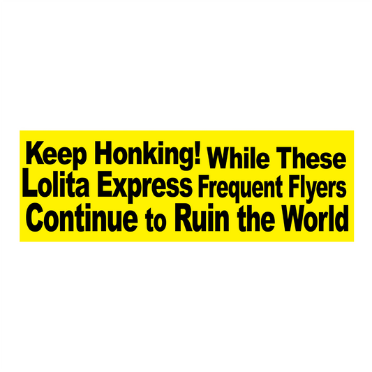 Keep Honking Lolita Express Sticker