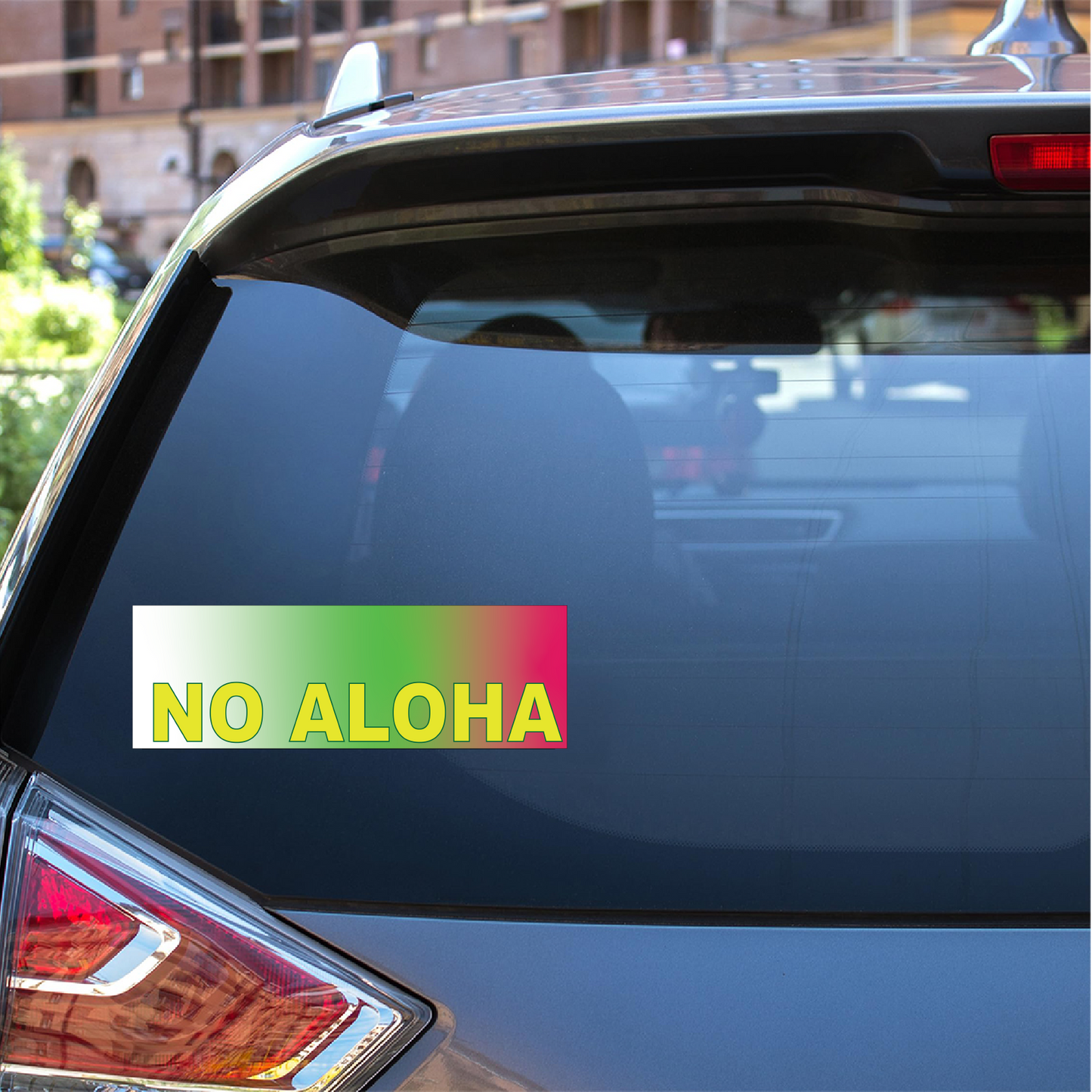 NO ALOHA Sticker
