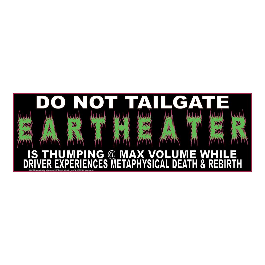 EARTHEATER Sticker