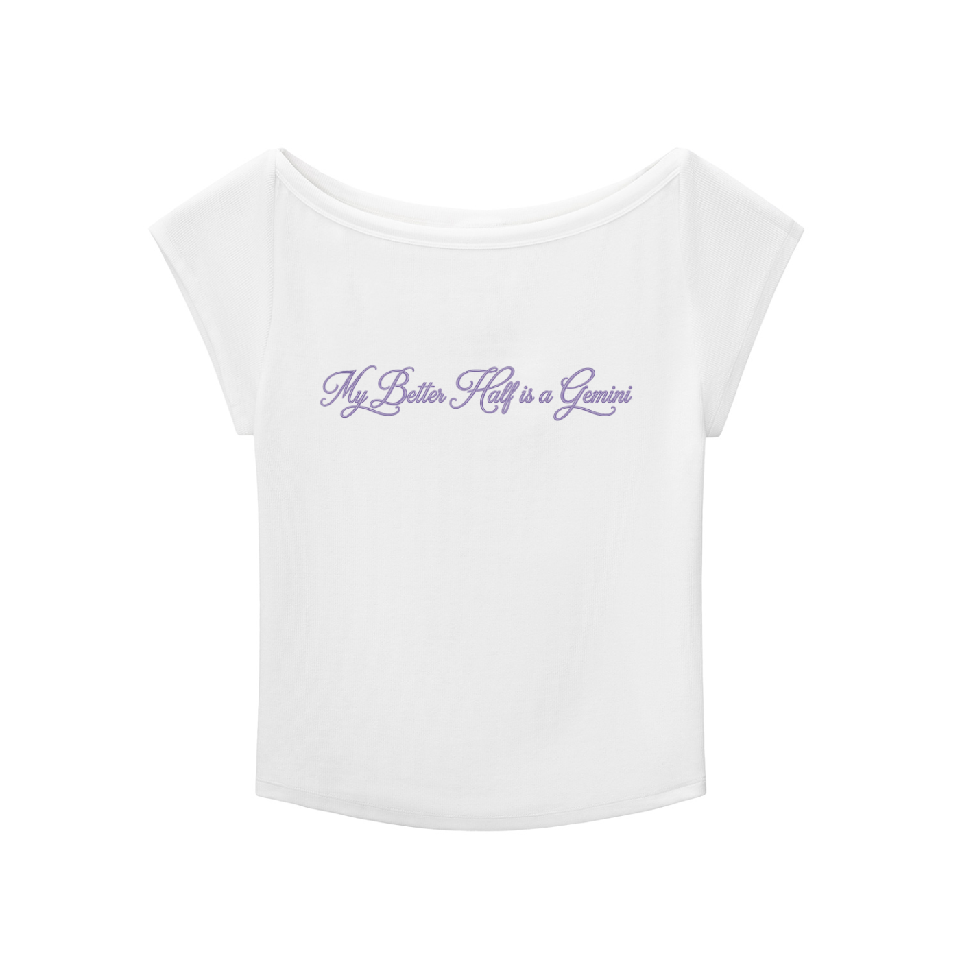 My Better Half is a Gemini Baby Girl T-shirt
