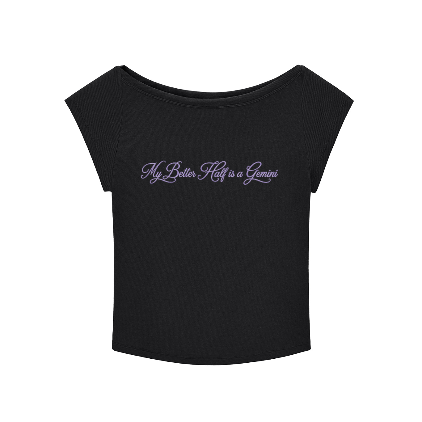 My Better Half is a Gemini Baby Girl T-shirt