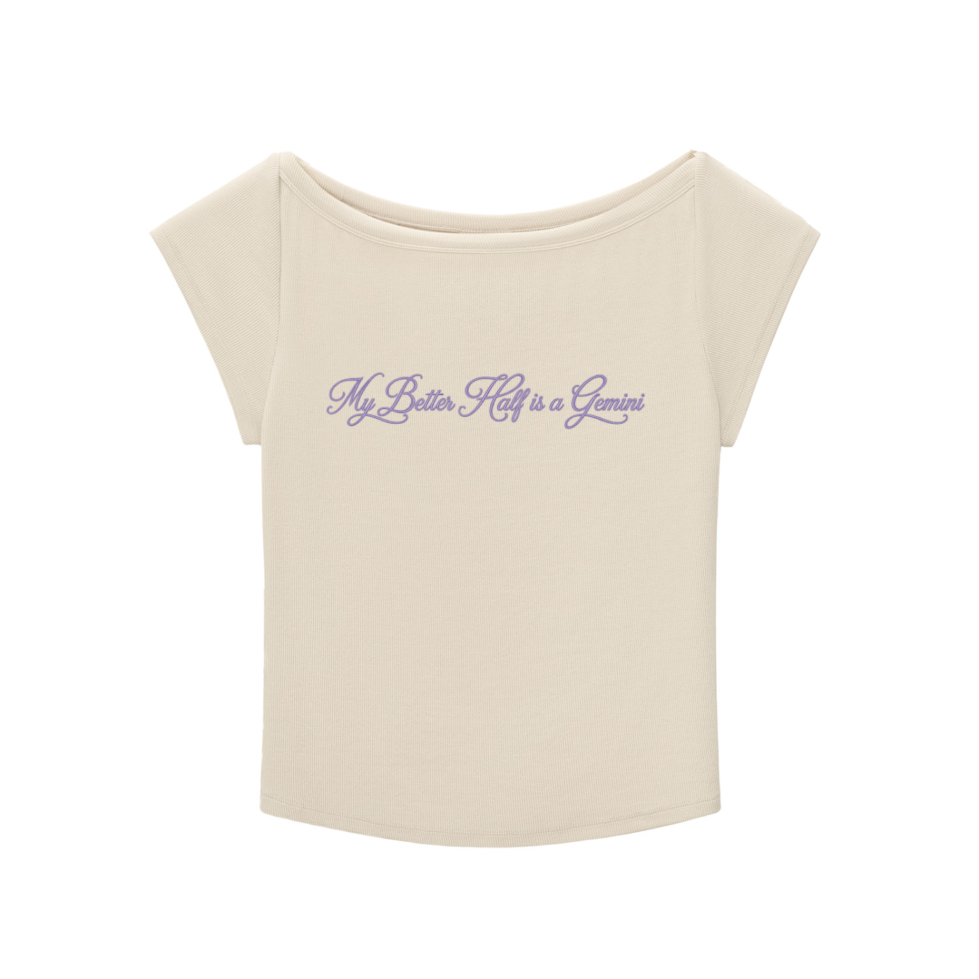 My Better Half is a Gemini Baby Girl T-shirt