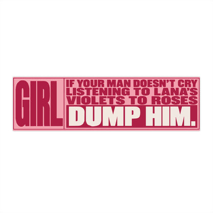 Lana Del Rey Bumper Sticker #2