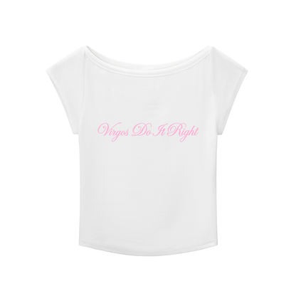 Virgos Do It Right Baby Girl T Shirt