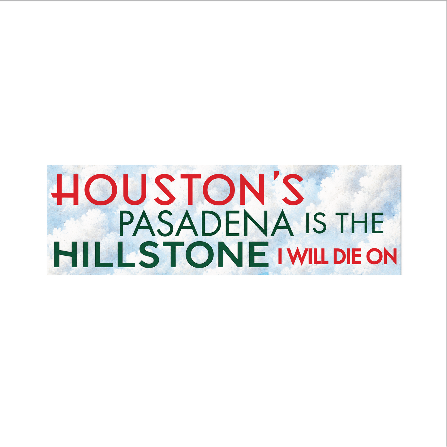 PASADENA HOUSTON'S HILLSTONE IS  MY PERSONALITY