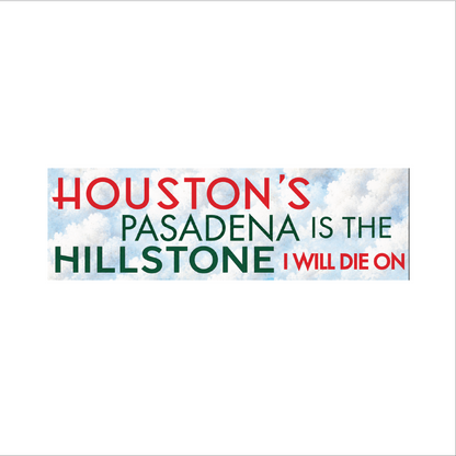 PASADENA HOUSTON'S HILLSTONE IS  MY PERSONALITY