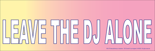 DJ Sticker