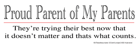 PARENTS Sticker