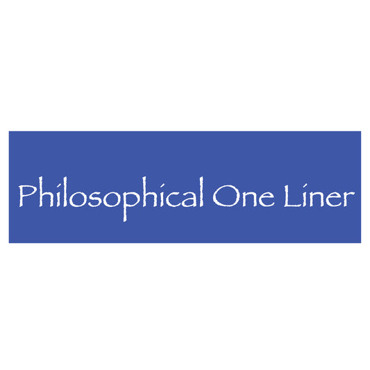 Philosophical Sticker