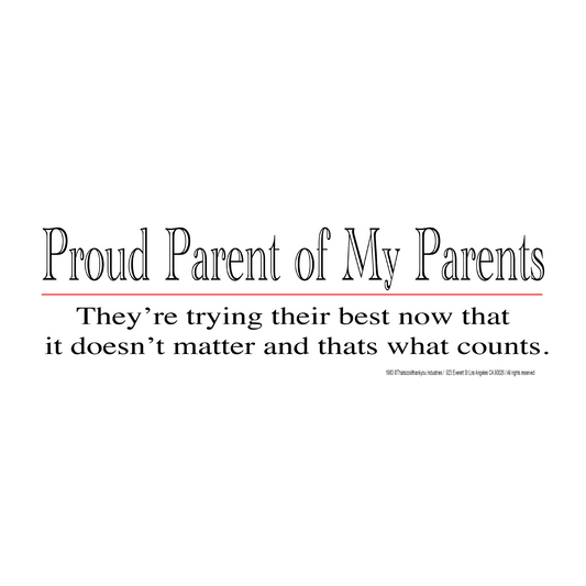 PARENTS Sticker