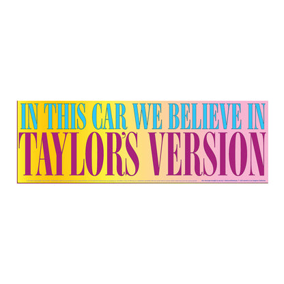 Taylors Version Sticker