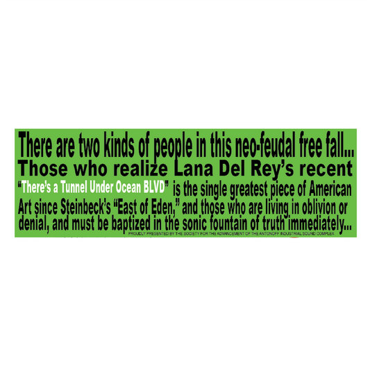 LANA DEL REY Bumper Sticker