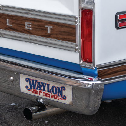 Waylon Jennings Bumper Sticker