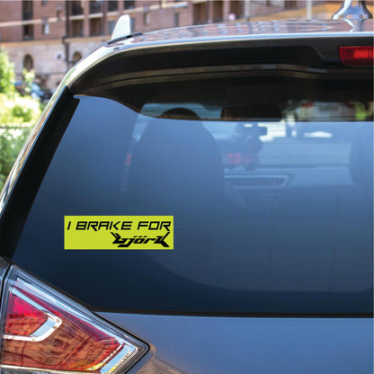 Bjork Brake Bumper Sticker