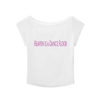 Heaven is a Dance Floor Baby Girl T-shirt