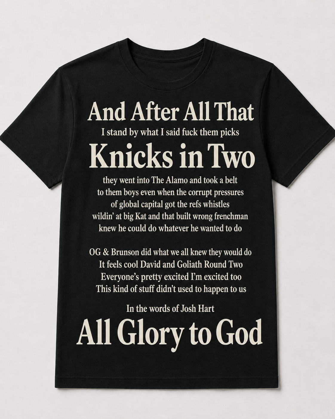 Knicks in 2  T Shirt