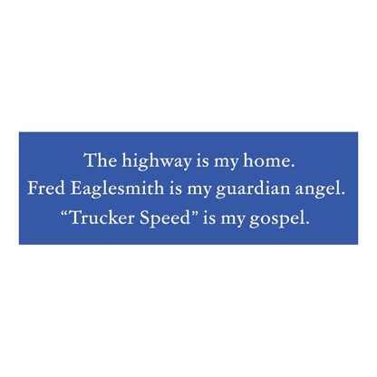 Trucker Speed Sticker