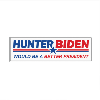 Hunter Biden Bumper Sticker