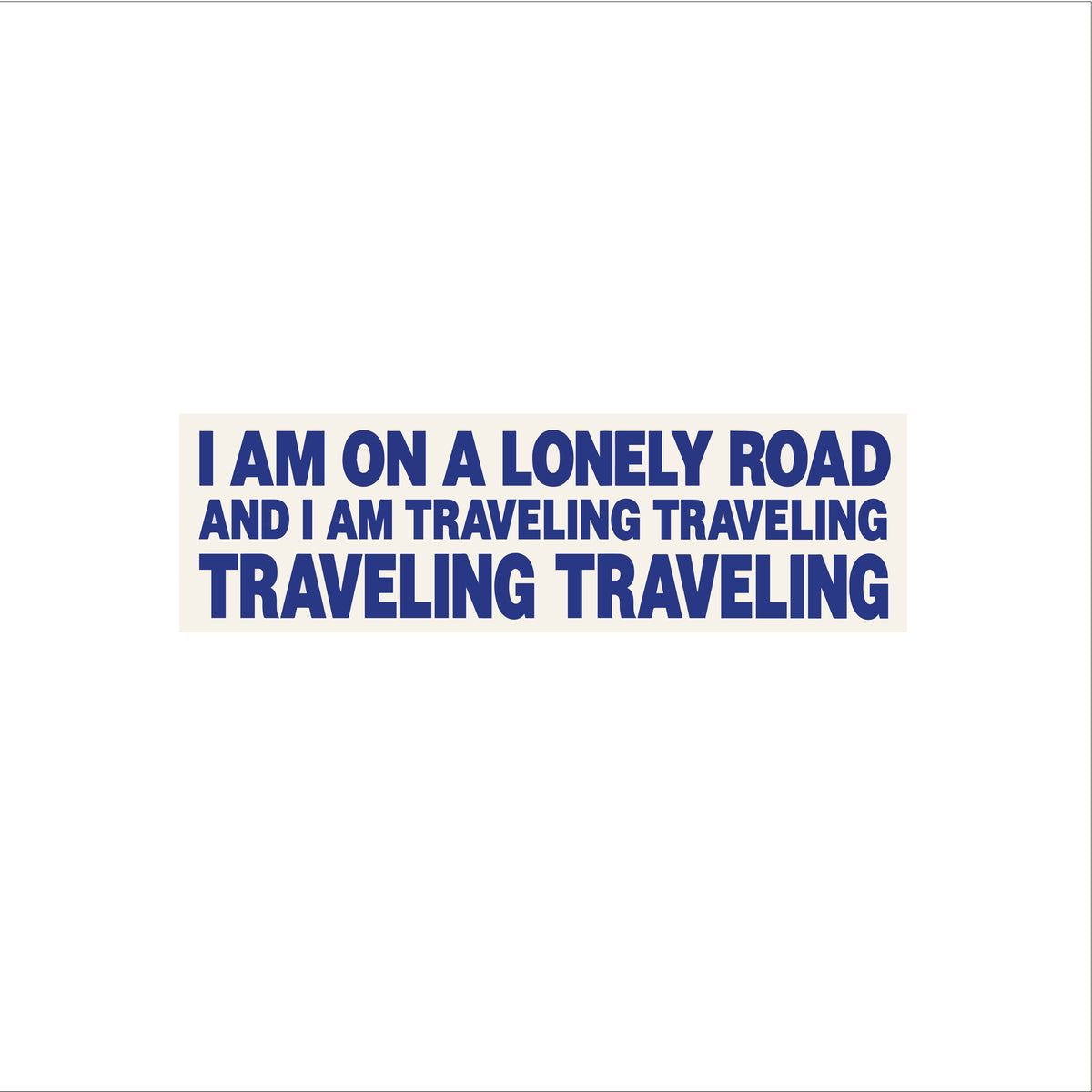 Joni Mitchell Bumper Sticker