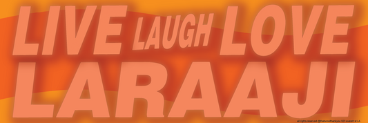 LARAAJI SWAG Sticker