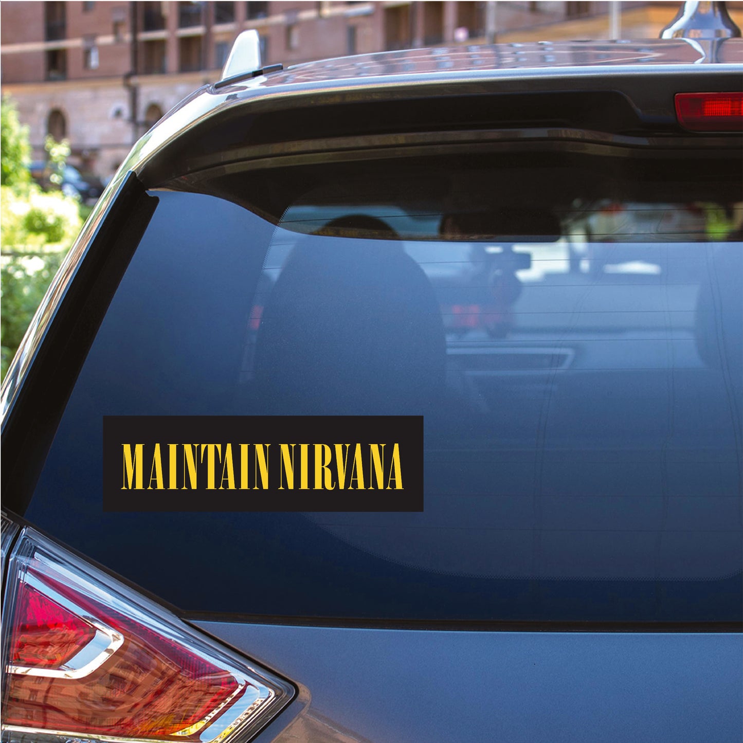 Maintain Nirvana Bumper Sticker (Copy)