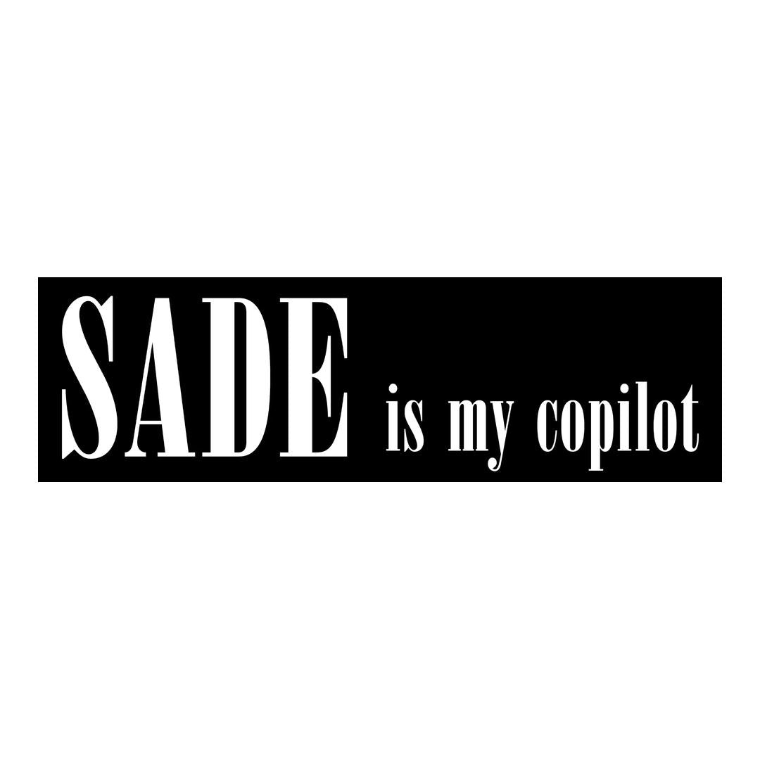 Sade Sticker