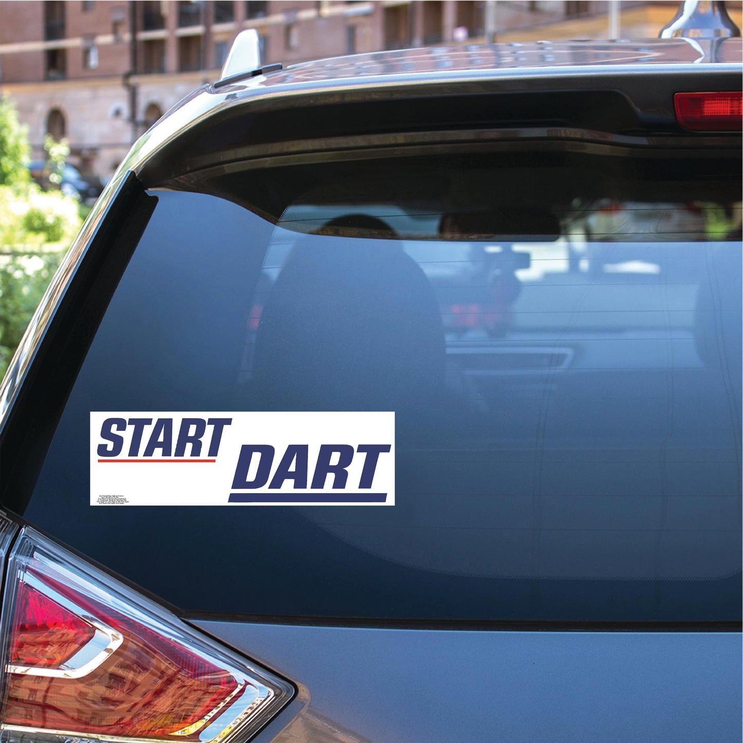 Start Dart Bumper Sticker