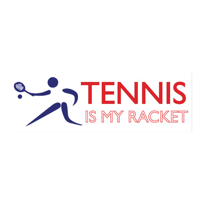 Tennis Bumper Sticker