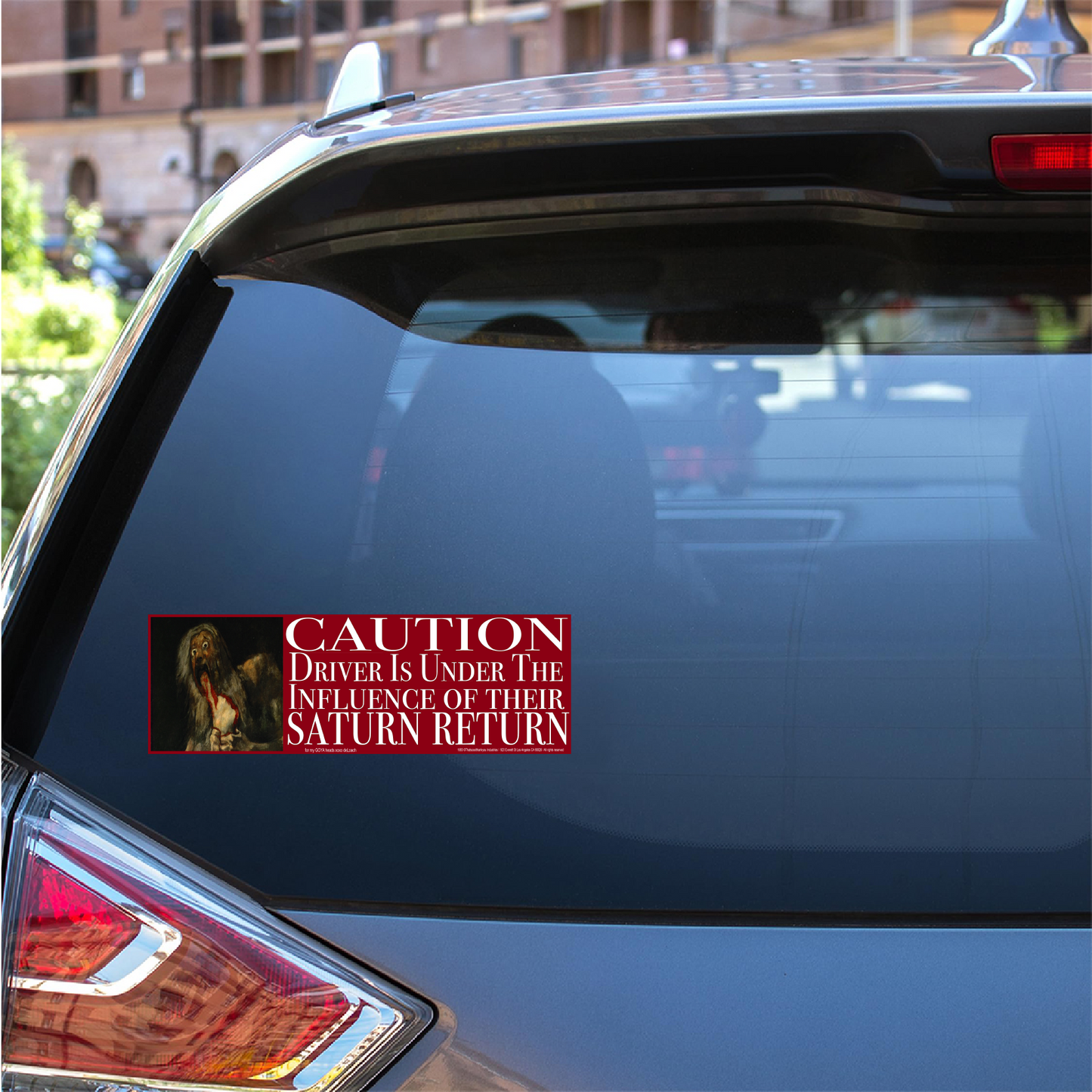 GOYA Saturn Return Bumper Sticker